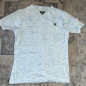 Hurley boys xl Light Blue Speckled Tee